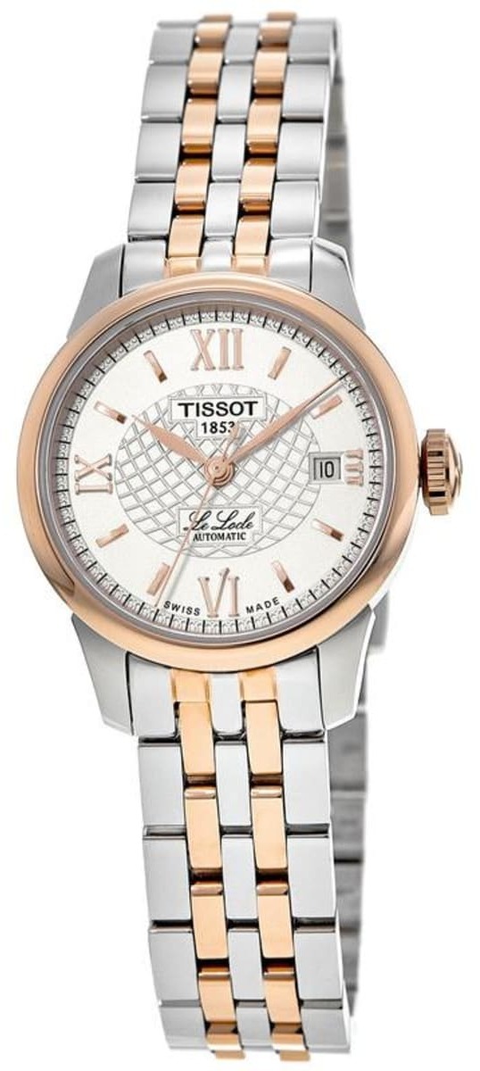 Tissot Naisten kello T41.2.183.33 Le Locle Hopea/Punakultasävyinen