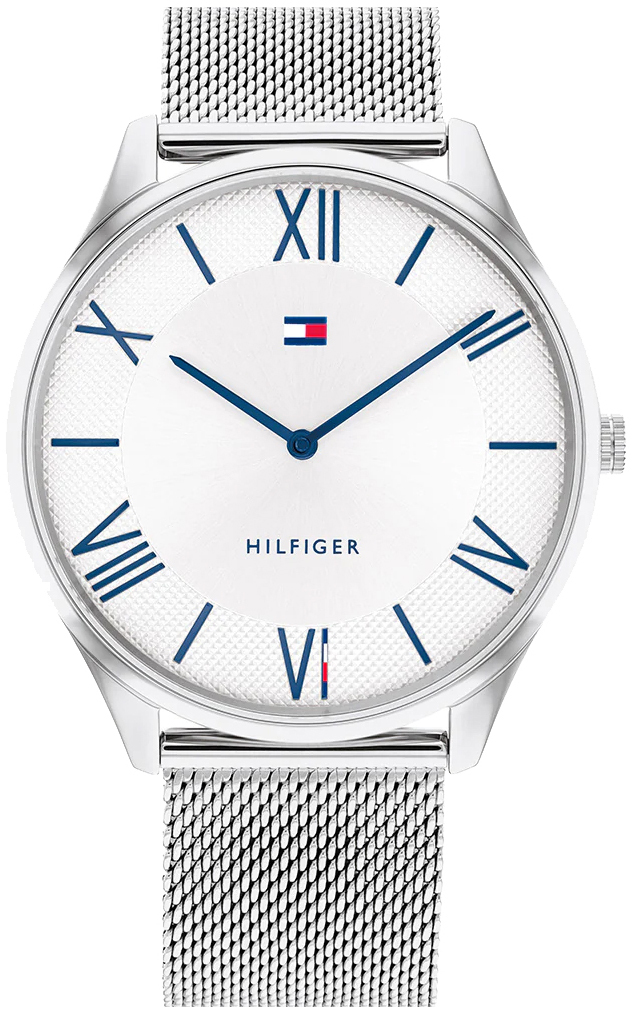 Tommy Hilfiger Miesten kello 1710512 Becker Hopea/Teräs Ø43 mm