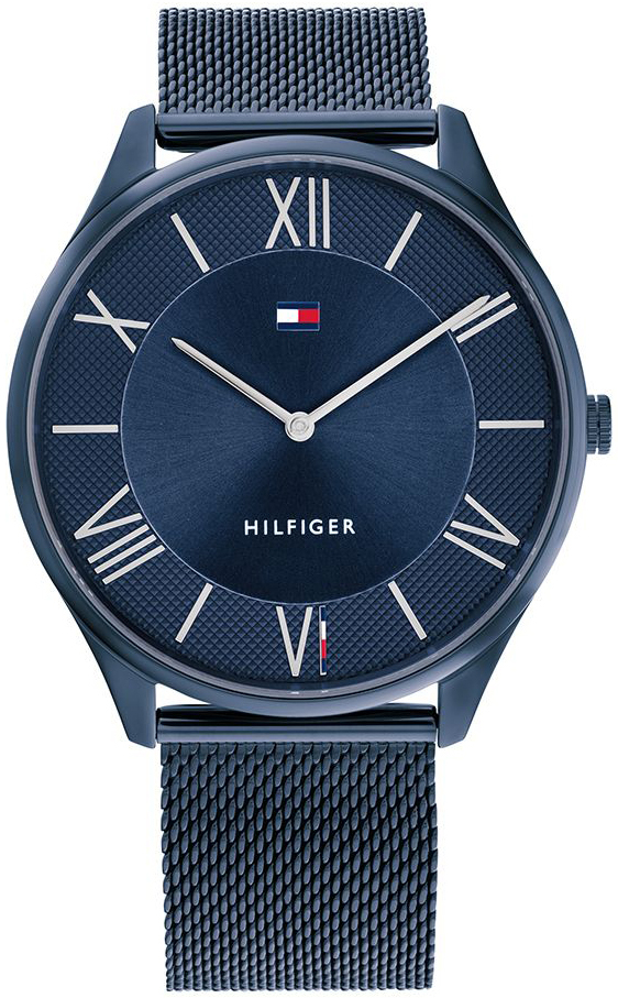 Tommy Hilfiger Miesten kello 1710514 Becker Sininen/Teräs Ø43 mm