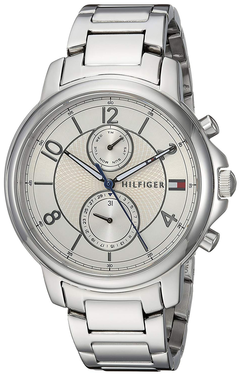 Tommy Hilfiger Naisten kello 1781819 Claudia Valkoinen/Teräs Ø39 mm