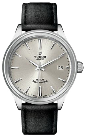 Tudor Miesten kello 12500-0005 Style Hopea/Nahka Ø38 mm