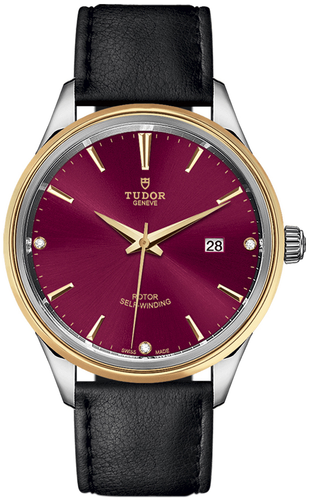 Tudor Miesten kello 12703-0016 Style Punainen/Nahka Ø41 mm