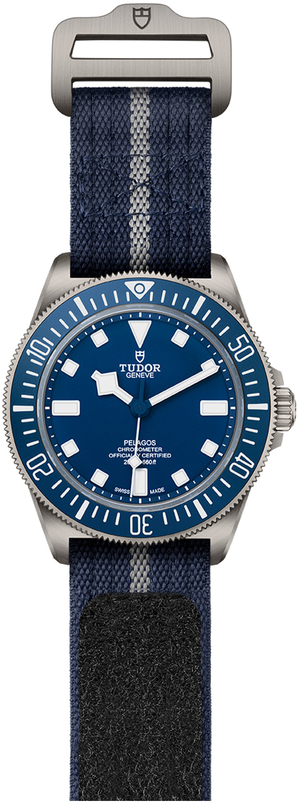 Tudor Miesten kello M25707B-0001 Pelagos Sininen/Nahka Ø42 mm