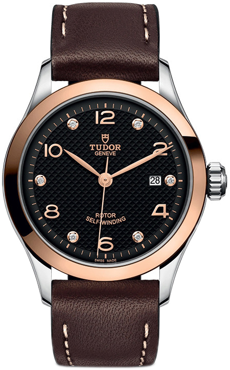 Tudor 1926 Naisten kello M91351-0008 Musta/Nahka Ø28 mm