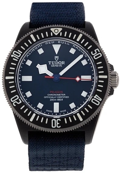 Tudor Miesten kello M25707KN-0001 Pelagos FDX Sininen/Tekstiili Ø42