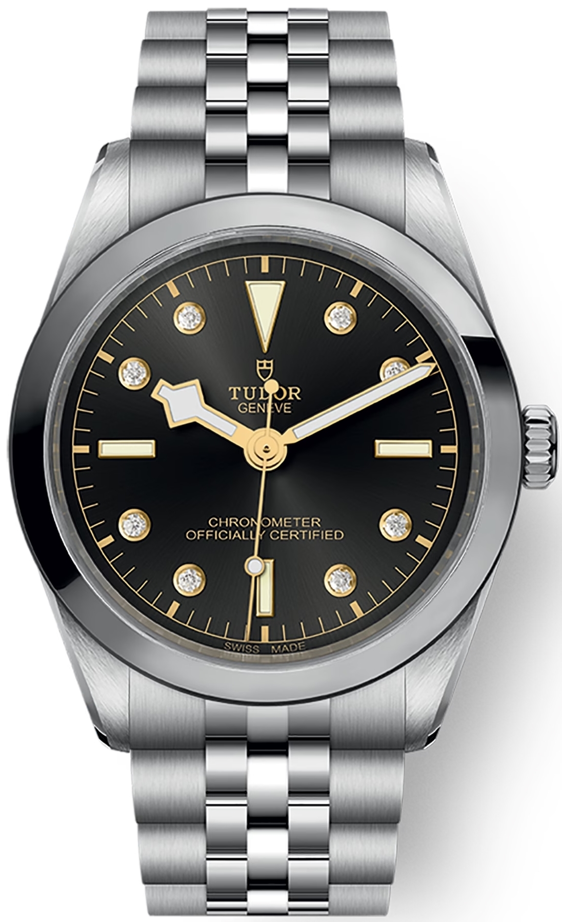 Tudor Naisten kello M79640-0004 Black Bay 36 Musta/Teräs Ø36 mm