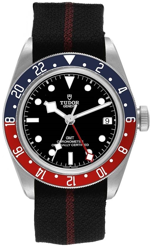 Tudor Miesten kello M79830RB-0003 Heritage Musta/Tekstiili Ø41 mm