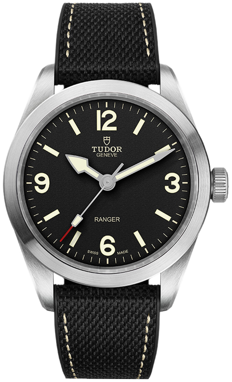 Tudor M79950-0002 Ranger Musta/Nahka Ø39 mm