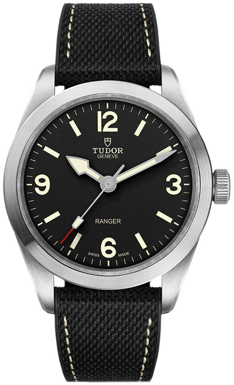 Tudor M79950-0003 Ranger Musta/Nahka Ø39 mm