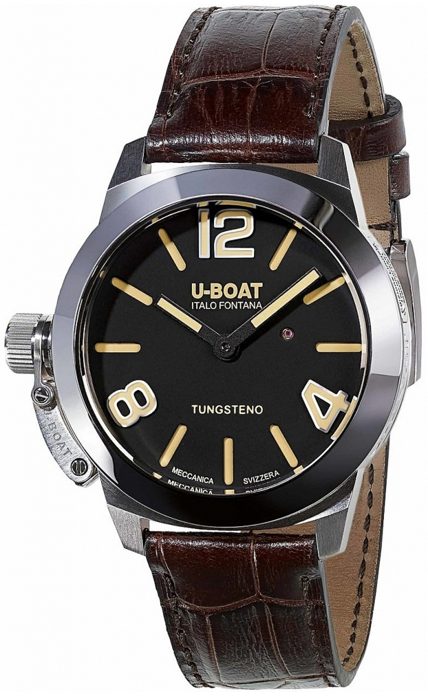 U-Boat Naisten kello 9002 Classico Musta/Nahka Ø40 mm