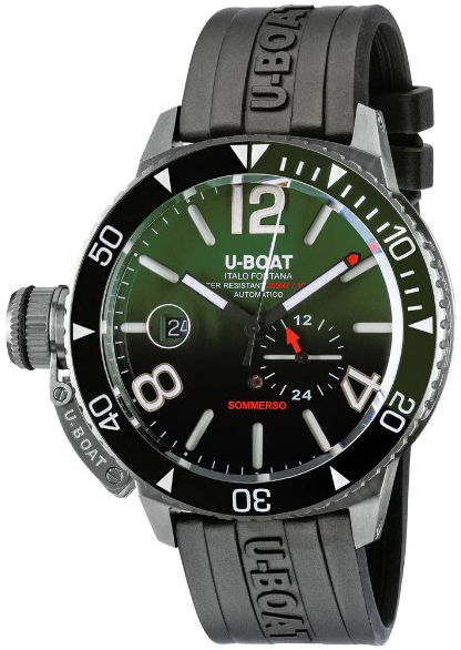 U-Boat Miesten kello 9520 Sommerso Monivärinen/Kumi Ø46 mm