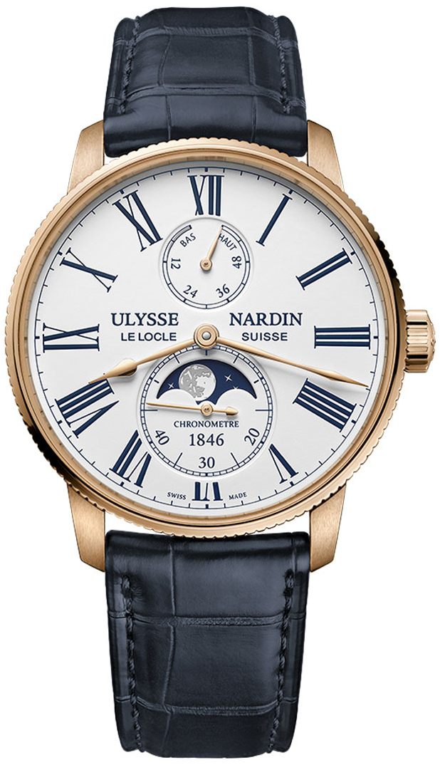 Ulysse Nardin Miesten kello 1192-310-0A-1A Marine Torpilleur