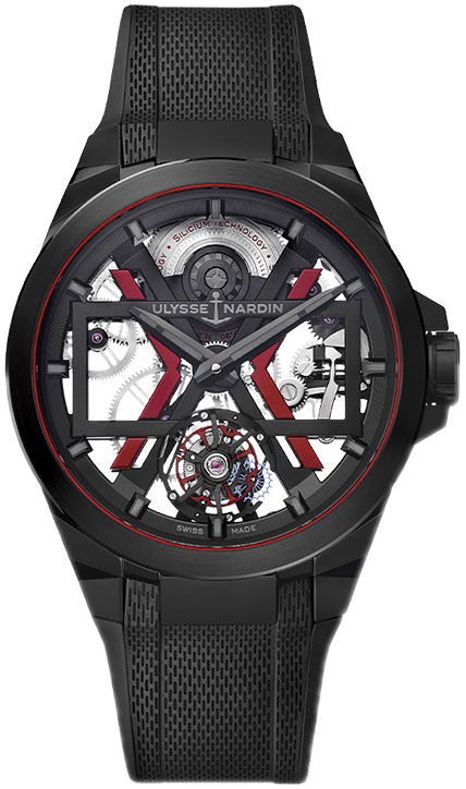 Ulysse Nardin Miesten kello 1723-400-3A-BLACK Blast