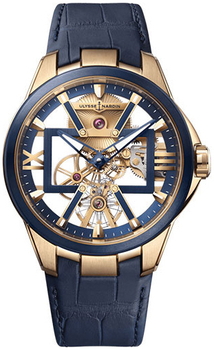 Ulysse Nardin Miesten kello 3716-260-03 Blast Luurankokello/Nahka