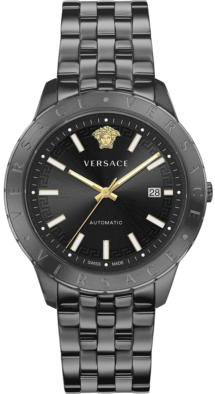 Versace Miesten kello VE2D00621 Univers Musta/Teräs Ø43 mm