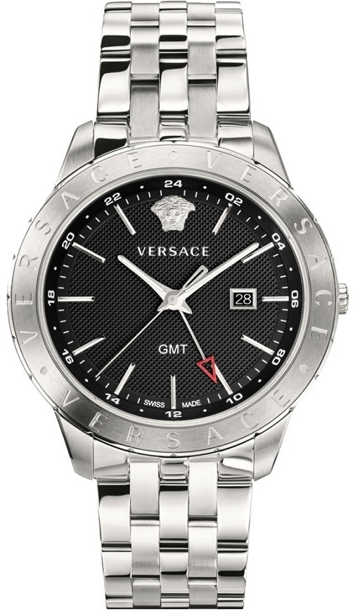 Versace Miesten kello VEBK00418 Univers Musta/Teräs Ø43 mm