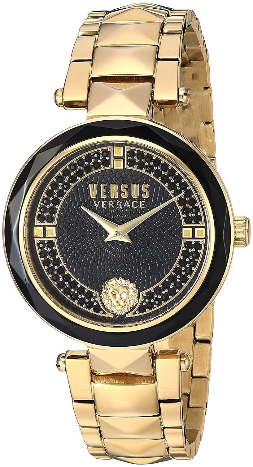 Versus by Versace Naisten kello VSPCD2617 Musta/Kullansävytetty