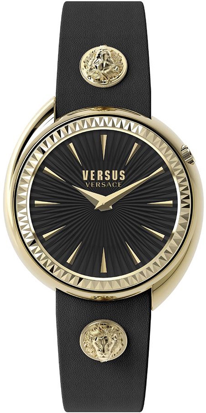 Versus by Versace Naisten kello VSPHF0320 Tortona Musta/Nahka Ø38 mm