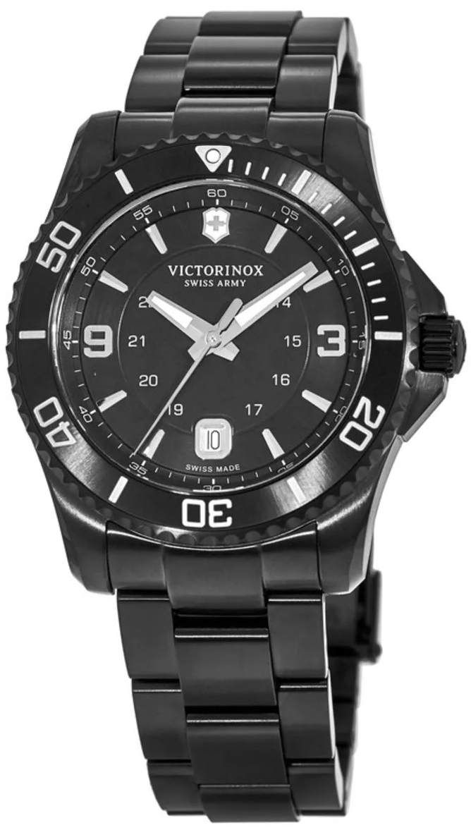 Victorinox Miesten kello 241798 Maverick Musta/Teräs Ø43 mm