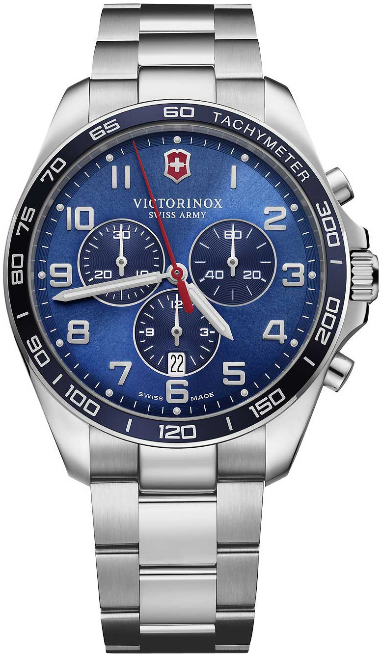 Victorinox Miesten kello 241901 Sininen/Teräs Ø42 mm