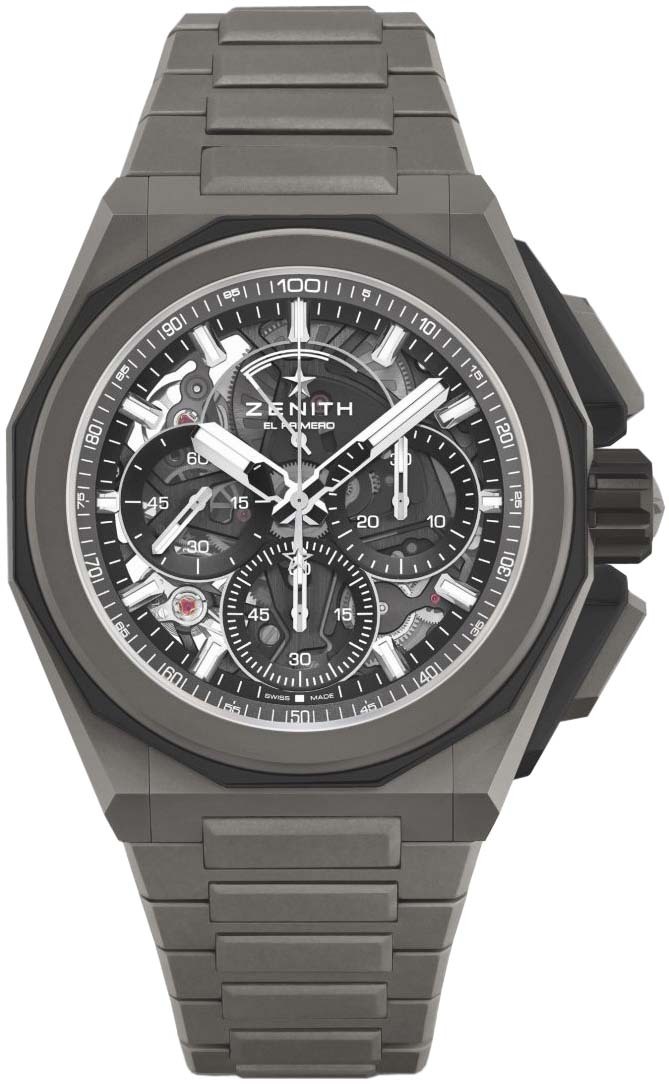 Zenith Miesten kello 97.9100.9004-02.I001 Defy Extreme Harmaa/Titaani